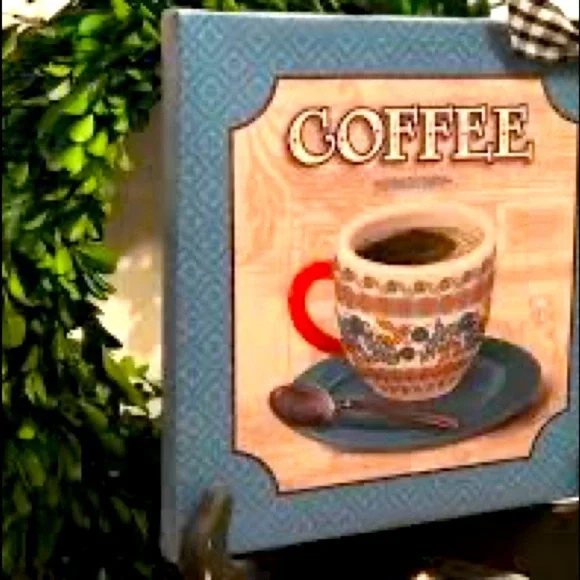 COFFEE CANVAS ART NWT - Picture 5 of 6